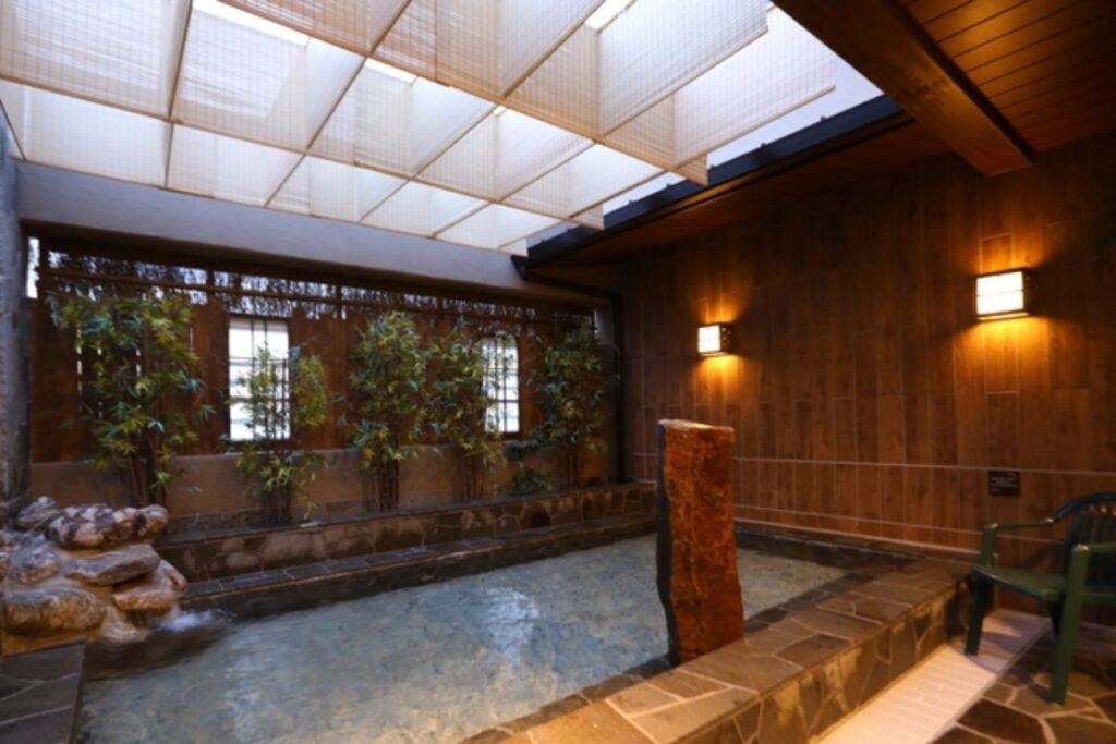 ドーミーイン池袋の大浴場の外風呂