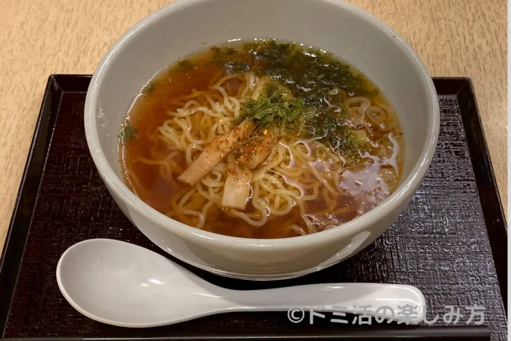 ドーミーインPREMIUM神田で食べた夜鳴きそば