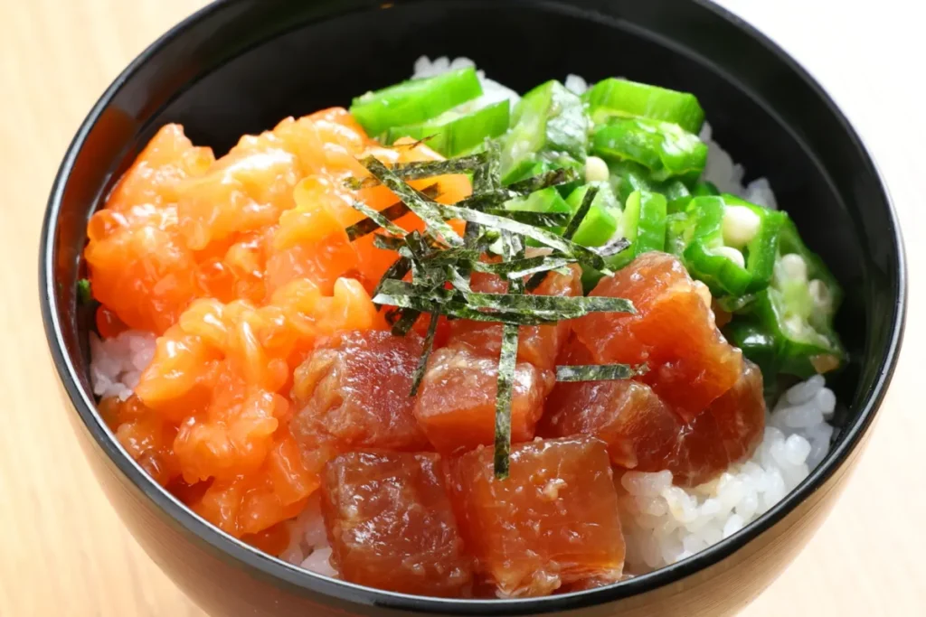 ドーミーインPREMIUMなんばの海鮮丼