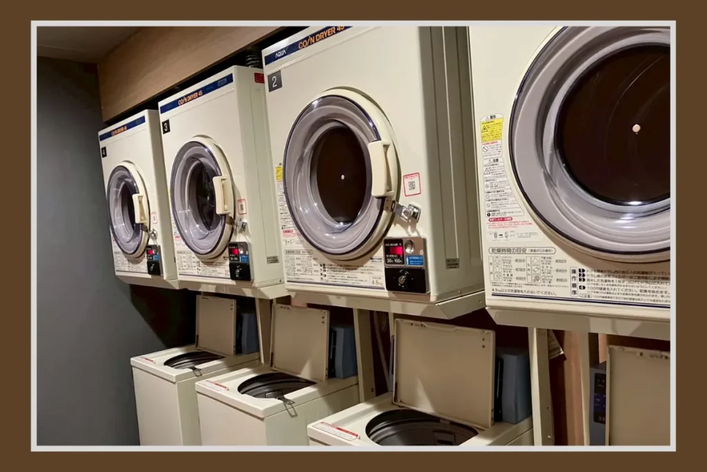 ドーミーインのランドリーコーナー