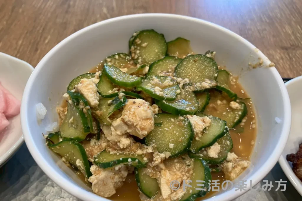 ドーミーイン宮崎の朝食バイキングで食べた「冷や汁」