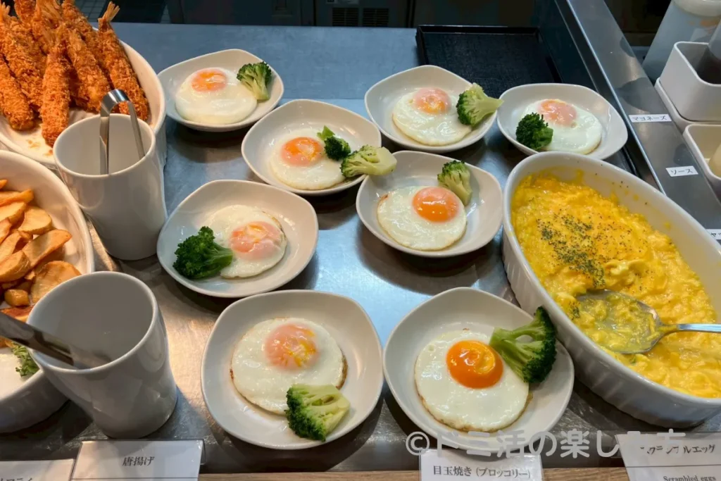 目玉焼き、スクランブルエッグ