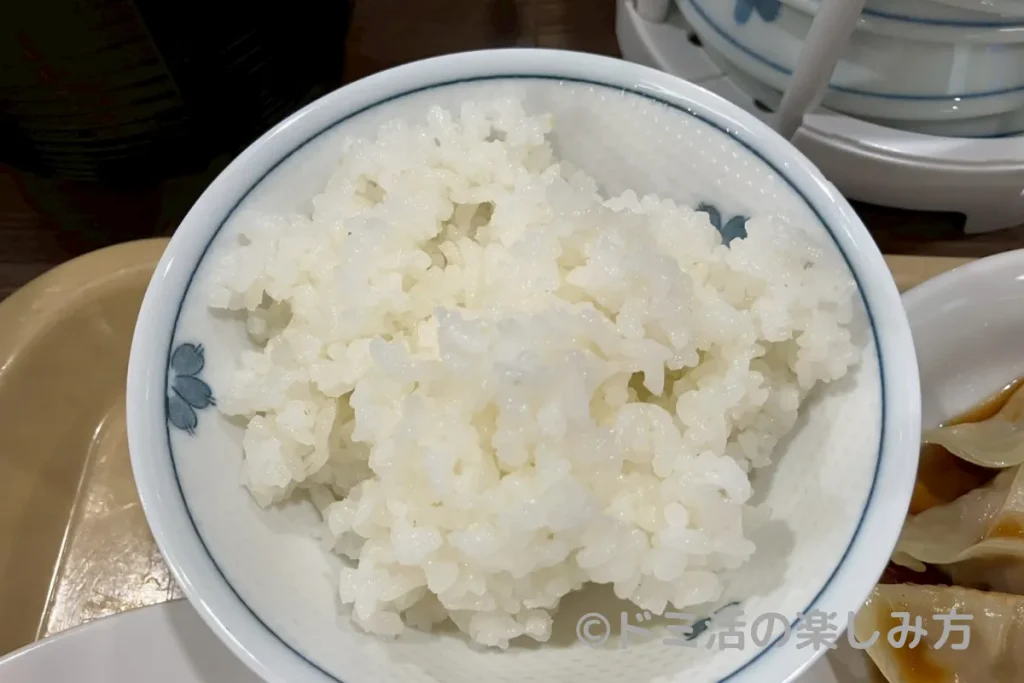 ホテル ルートインの朝食バイキングの白米