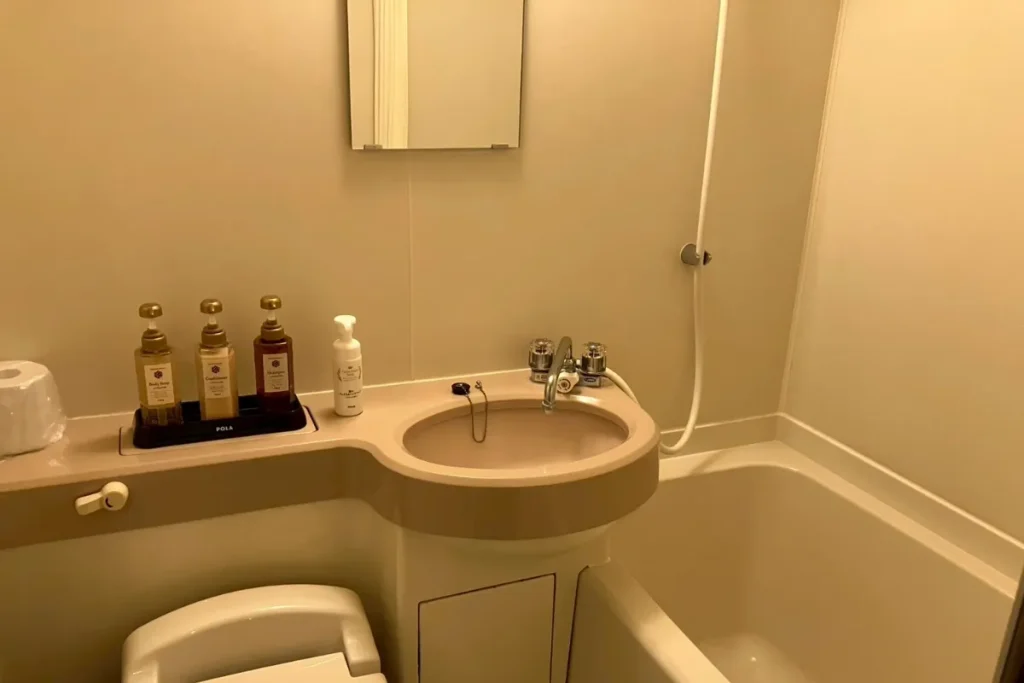 レジデンシャルルームのお風呂スペース