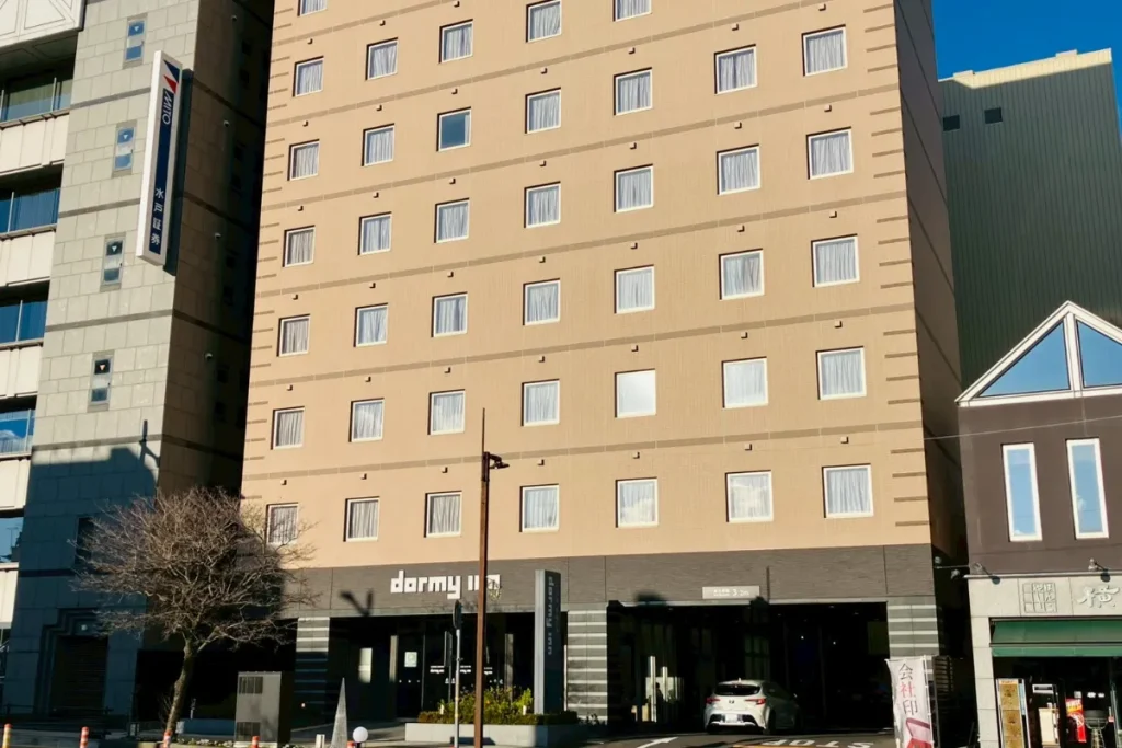 香梅の湯ドーミーイン水戸の外観