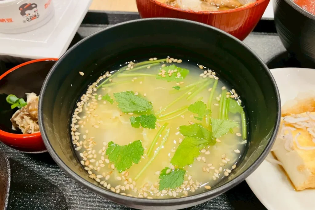 ドーミーイン水戸の朝食バイキングで食べたあんこう雑炊