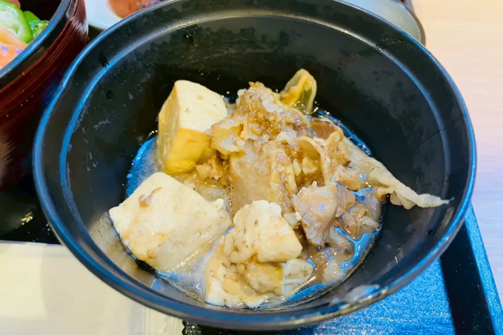 ドーミーインPREMIUM東京小伝馬町の肉豆腐