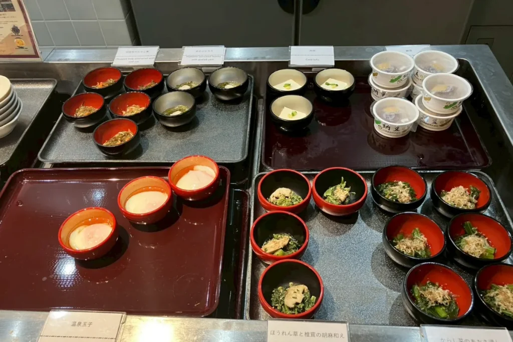 ドーミーインPREMIUM東京小伝馬町で食べられる小鉢