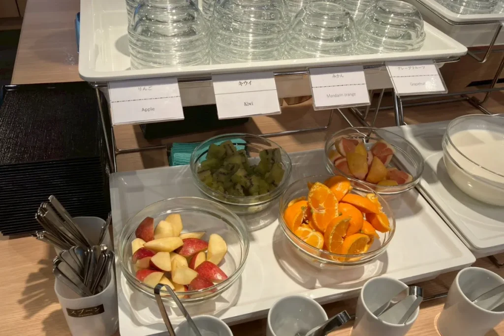 ドーミーインPREMIUM東京小伝馬町で食べられるフルーツ