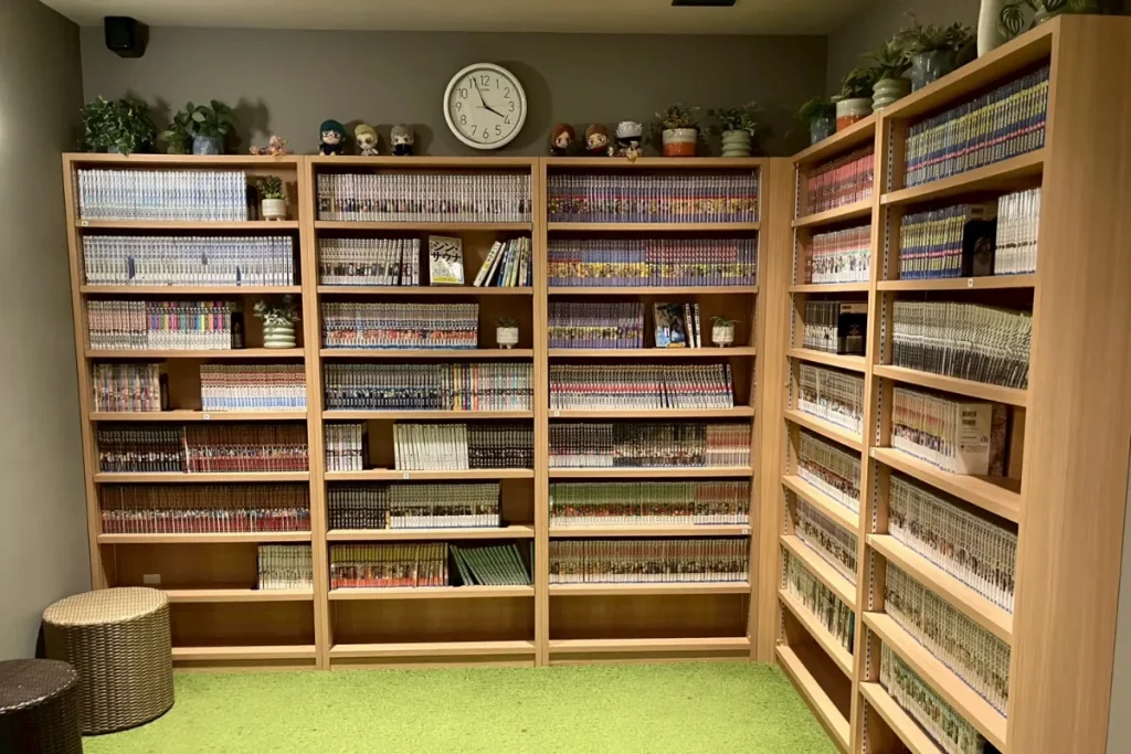 ドーミーイン上野・御徒町の漫画コーナー