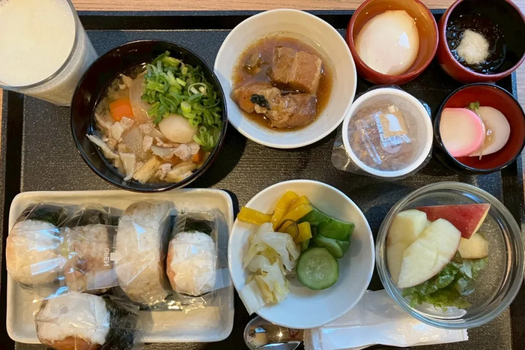 ドーミーイン上野・御徒町の朝食バイキングで食べたもの