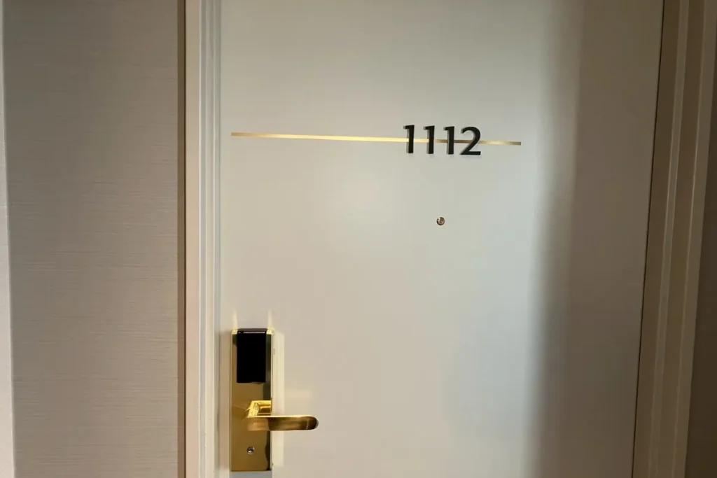 ドーミーイン上野・御徒町で宿泊した1112号室