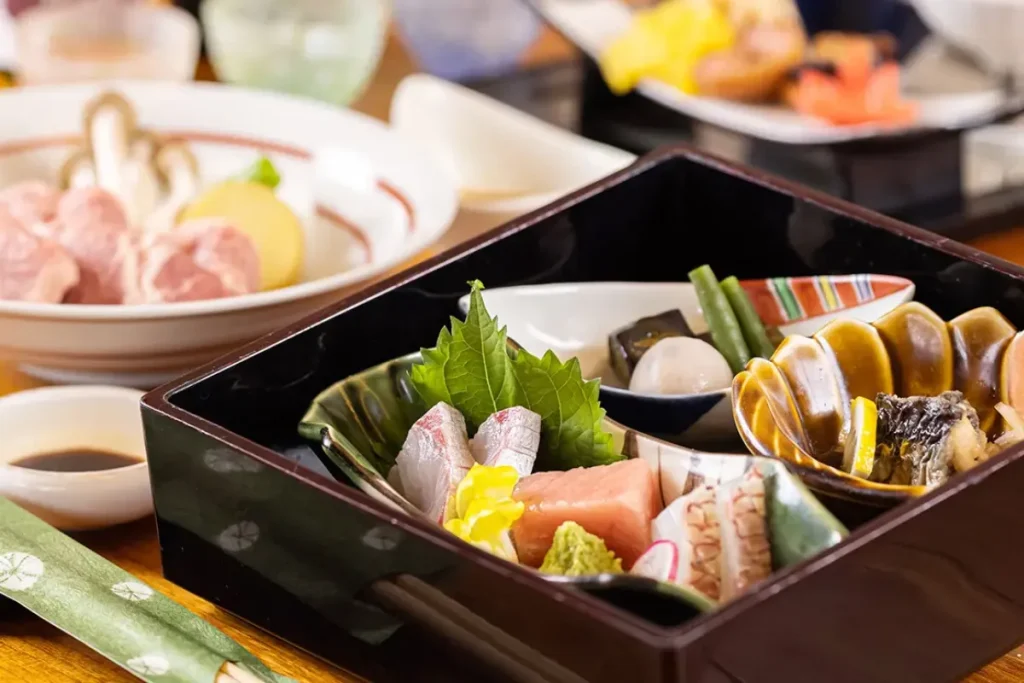 お宿 木の葉の夕食の写真