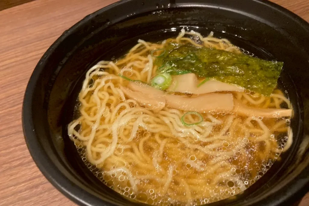 京都 梅小路 花伝抄で食べた夜鳴きそば