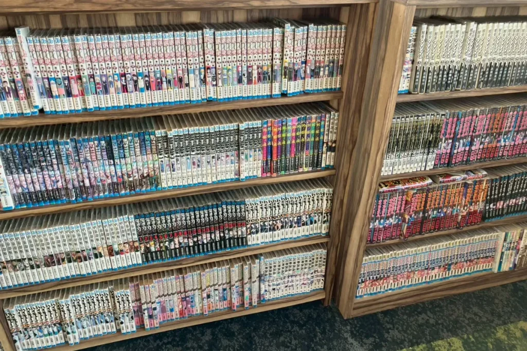 安心お宿の漫画コーナーの画像