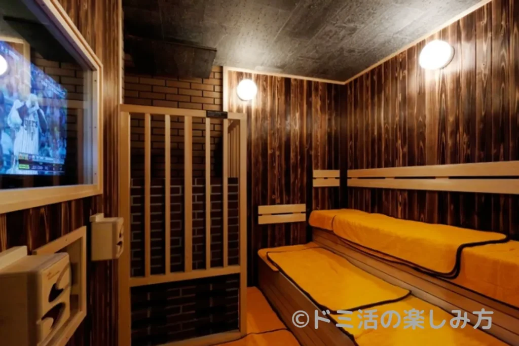 ドーミーイン長野の天然温泉 善光の湯のサウナ