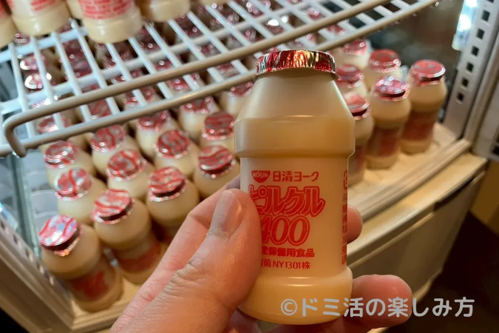 ドーミーイン長野の乳酸菌飲料の写真