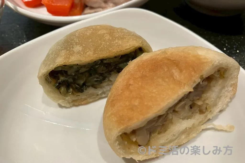 ドーミーイン長野の朝食で食べられるおやき