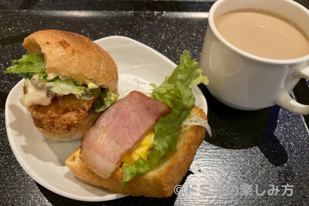 ドーミーイン長野の朝食で食べられるパンのアレンジ