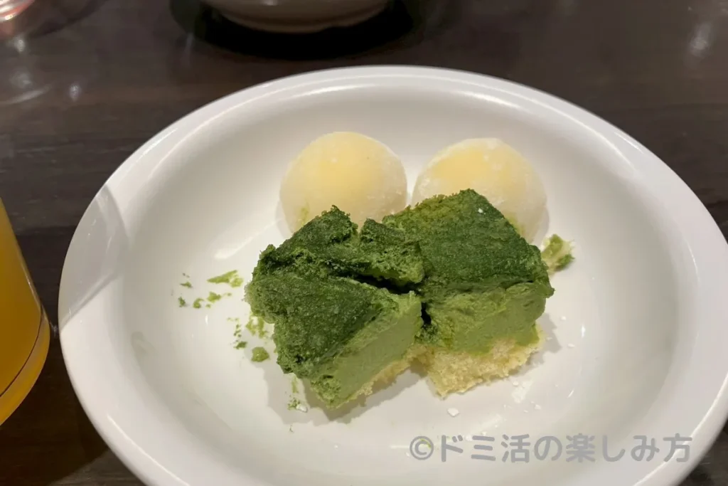 ドーミーイン長野の朝食で食べられるデザート