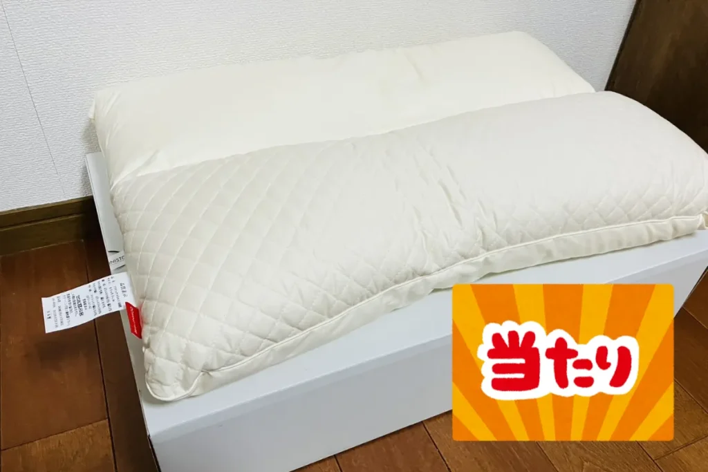 【当選】ドーミーイン自慢のDOMINISTOREオリジナル枕を頂きました