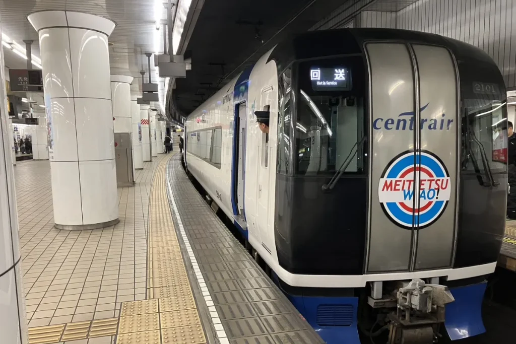 【名鉄ミュースカイ】中部国際空港から名古屋への乗車記！おすすめ座席やチケットの買い方を徹底解説