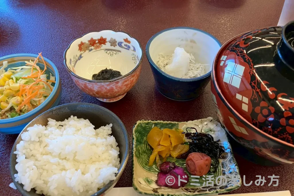 大海老の朝食メニュー