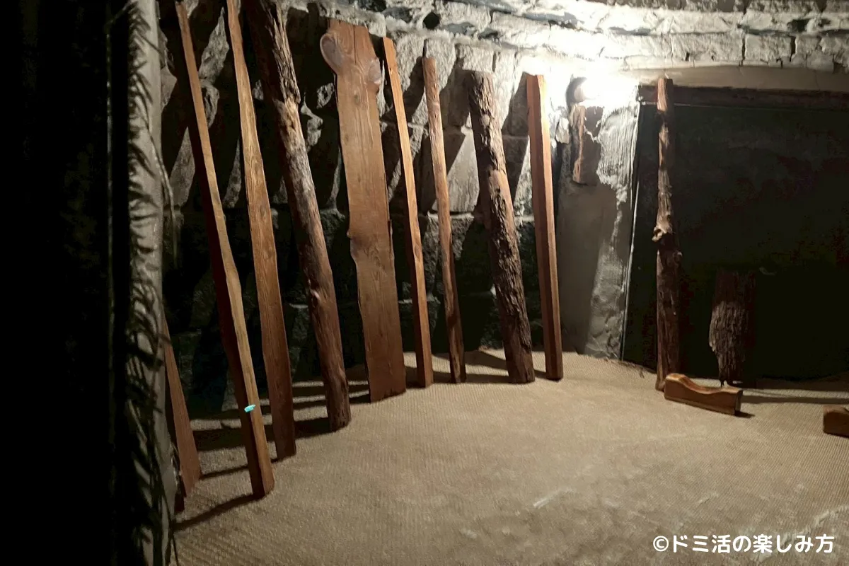 仁寺洞汗蒸幕のドーム型サウナの中の写真