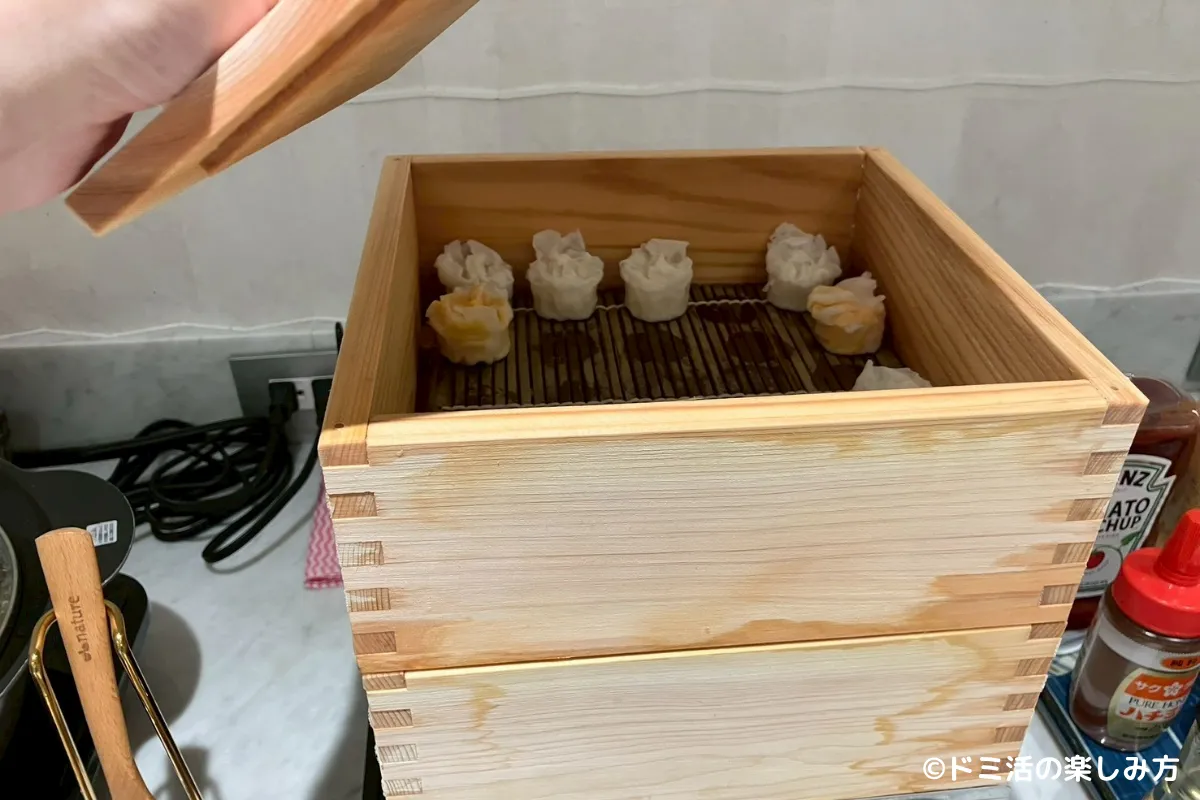 セントレアのコーラルラウンジ鶯のシュウマイの写真