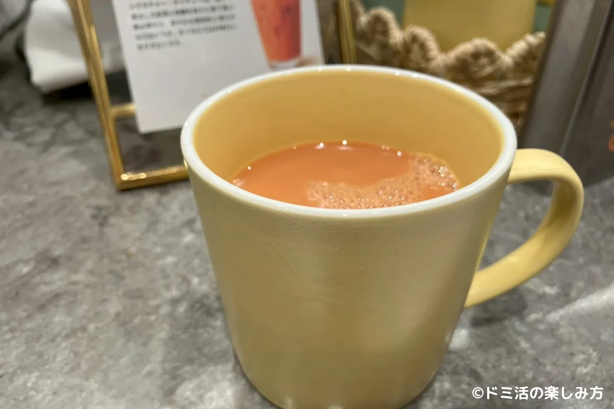 セントレアのコーラルラウンジ鶯のSignature thai teaの写真